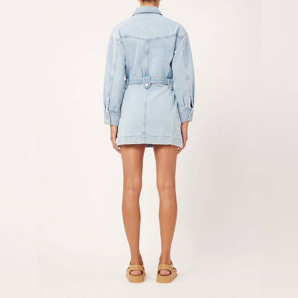 NWT DL1961 Coletta Dress in Fountain, Small - Picture 4 of 10